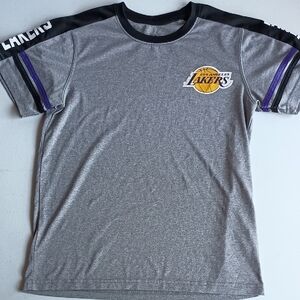 Gray Los Angeles Lakers T-Shirt